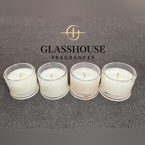 Glasshouse Mini Candles 4 pack Assorted Scents 1.058oz Each
